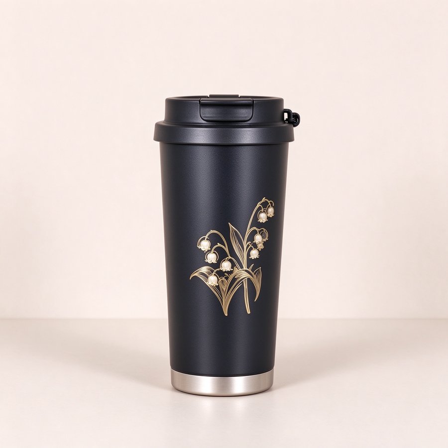 Lily-of-Valley Coffee Cup