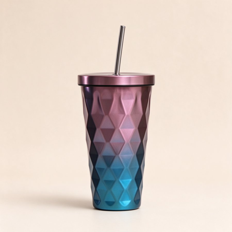 Diamond Gradient Coffee Cup